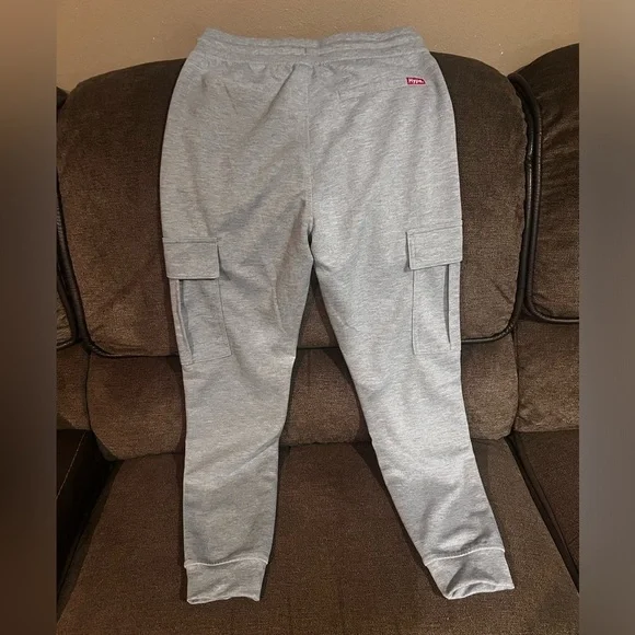 Hype men’s joggers gray, medium - Picture 3 of 7